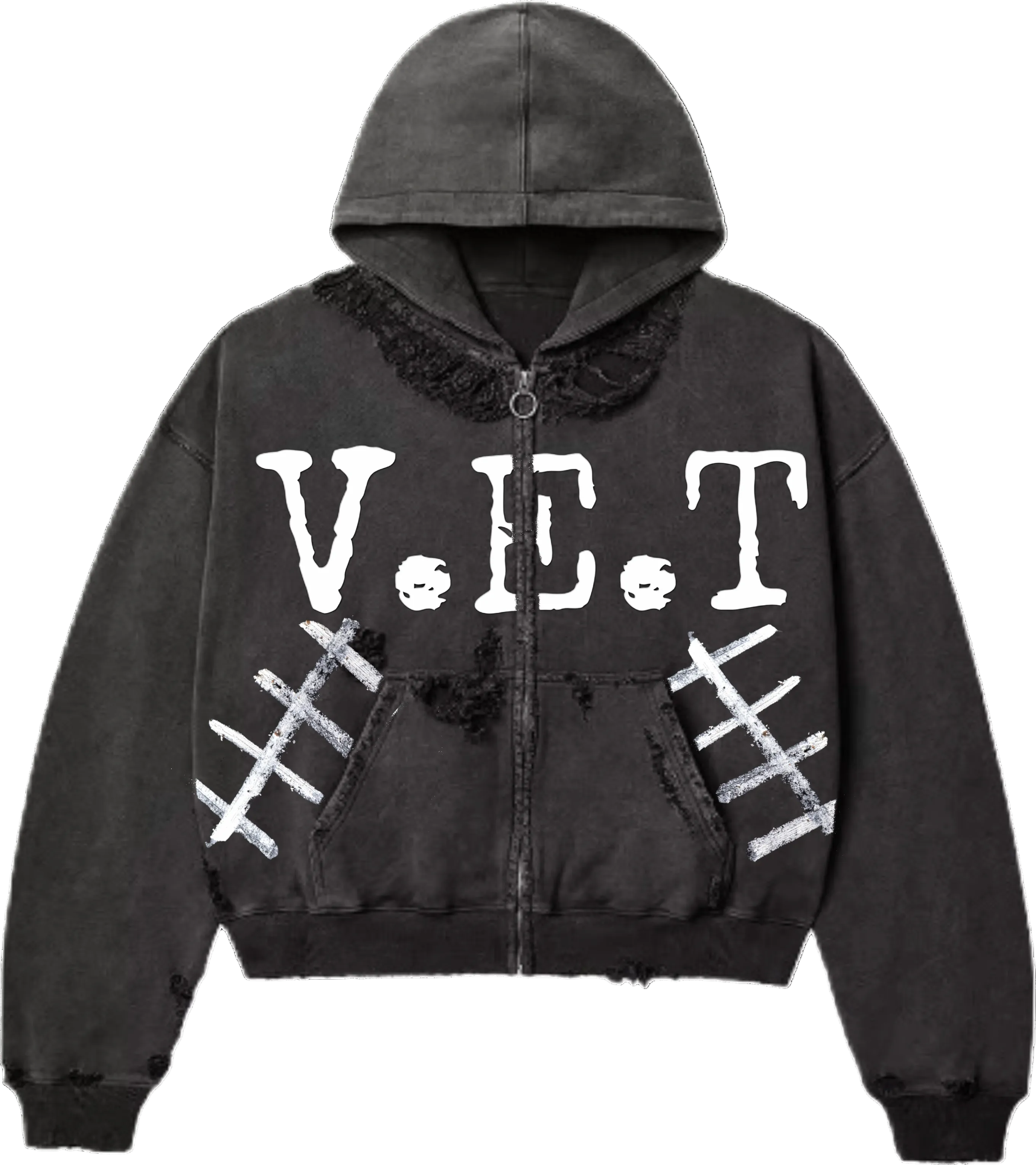V.E.T TALLY MARKS HOODIE